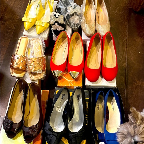 Lot of women Elegant  Women's Shoes sz10 and 11, some are new - Picture 6 of 12